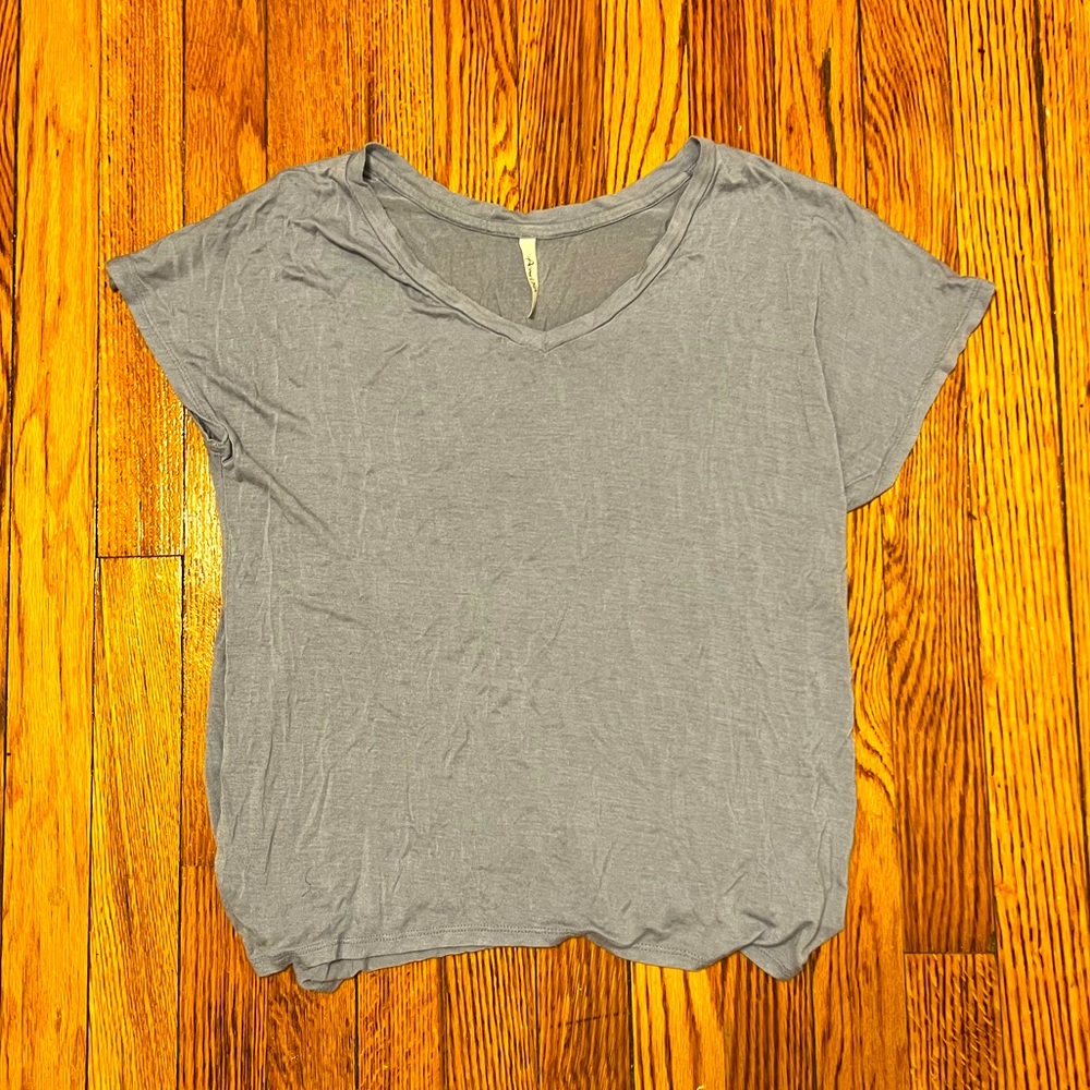 Comfy light blue top